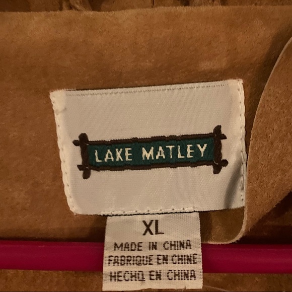 Lake Matley Genuine Leather Jacket Women’s XL Handcrafted beautiful piece - Picture 3 of 6